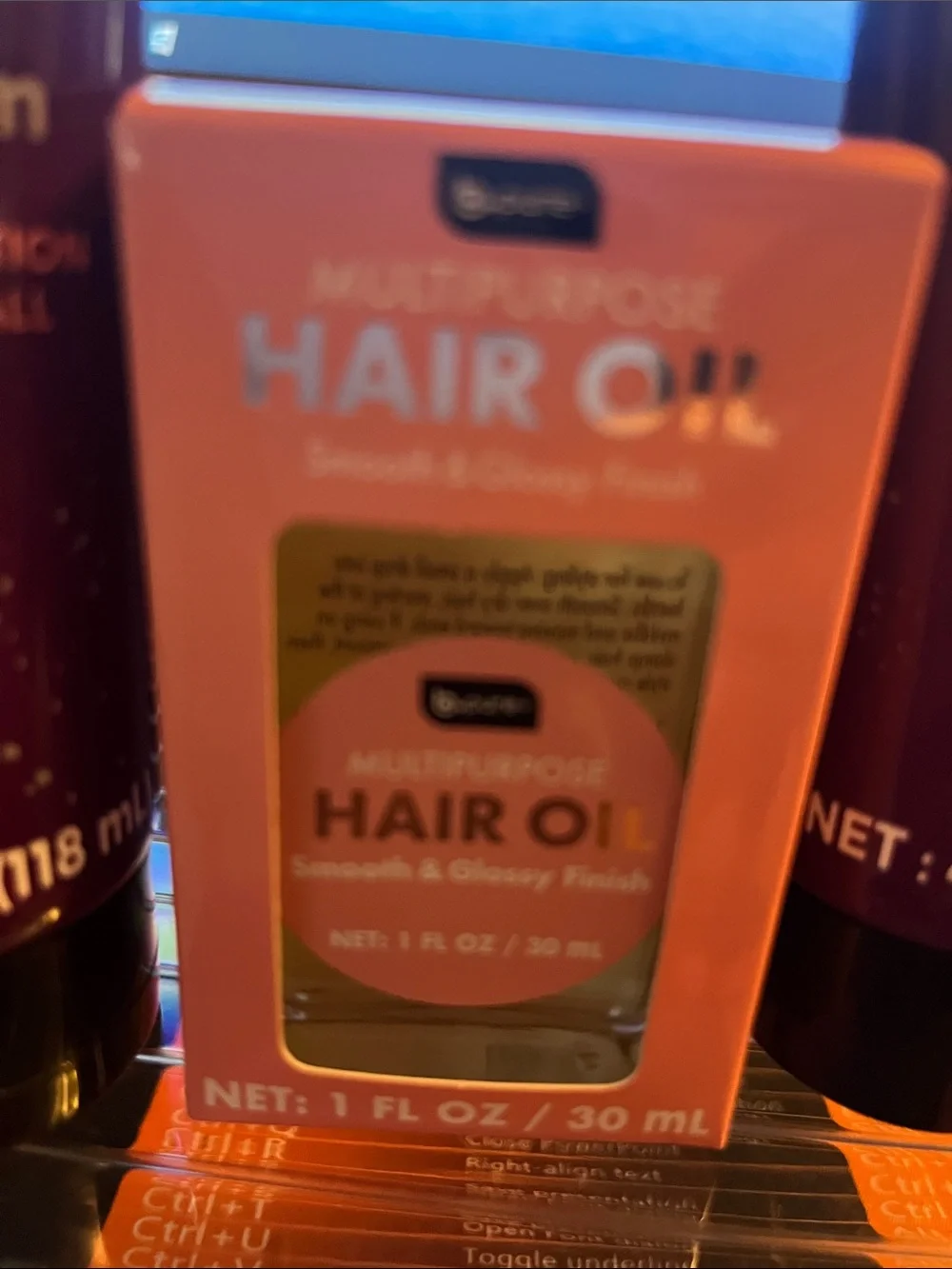 Night Time Hair Serum - Deep Purple